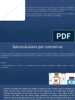 Intoxicacion Por Corrosivos