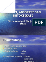 Digesti, Absorpsi Dan Detoksikasi