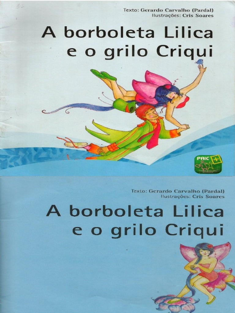 A Borboleta Lili e o Grilo Criqui | PDF