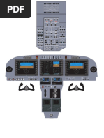 Twin Jet Flight Model - Glass: Fire Push