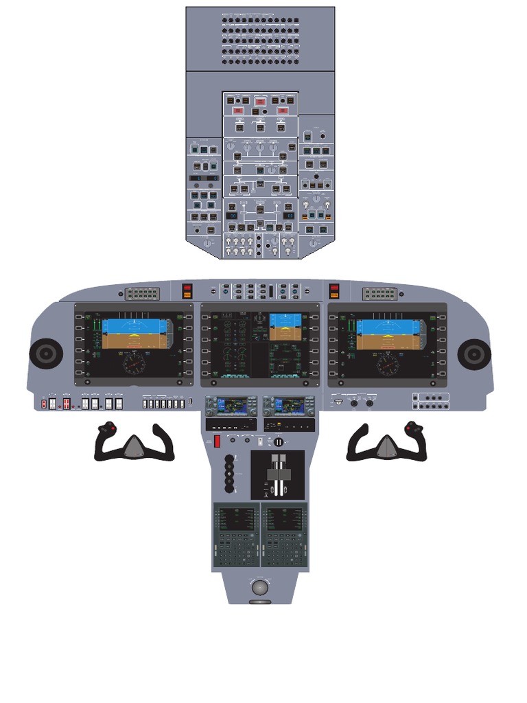 Aircraft Systems Control Panel Overview | PDF | Vehicle Parts ...