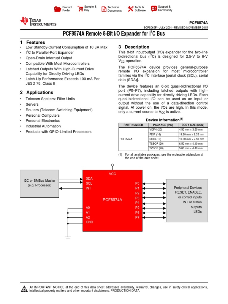 pcf8574a-remote-8-bit-i-o-expander-for-i-c-bus-2-1-features-3