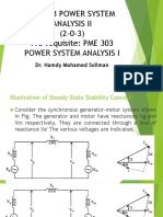 Power System Analysis II Concepts
