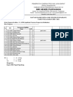 Daftar Hadir Siswa Kelas X