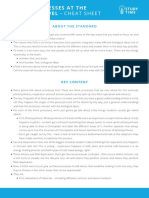 Cell Processes Cheat Sheet