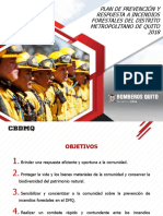 PPTT Plan de Prevención y Respuesta A Incendios Forestales 2018