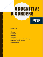 Neurocognitive Disorders Revised