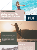 Water Skiing: My Favorite Action Sport: Basic English 6