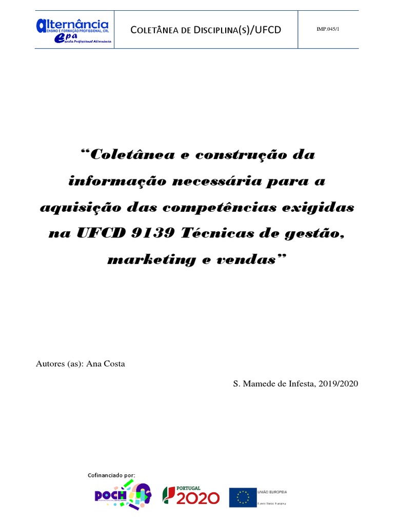 MANUAL 9139 - Tecnicas de Gesto Marketing e Vendas | PDF | Pesquisa de ...