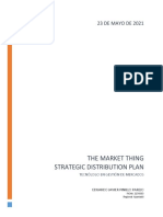 The Market Thing Strategic Distribution Plan: 23 DE MAYO DE 2021