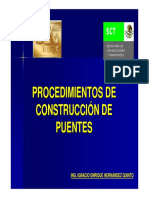 Procedimientos de Construcción de Puentes - Imcyc - Sct