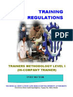 TR - TM Level I (In-Company Trainer)