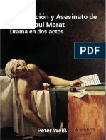 Persecucion y Asesinato de J P Marat Electronico PDF