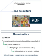 Aula 5 Meios de Cultura