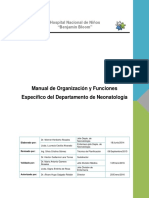 3202-Manual de Organización y Funciones de Departamento de Neonatología