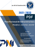 Plan Nacional de Infraestructura