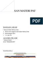 Batasan Materi Pat