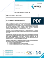 Circular KR No 0024 Registro Del Subsidio de Nomina Paef