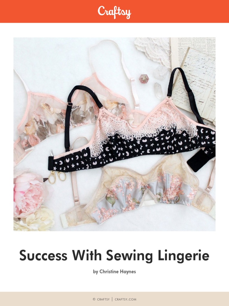 Success With Sewing Lingerie, PDF, Seam (Sewing)