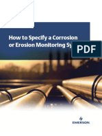 Emerson - How to specify a corrosion erosion monitoring system