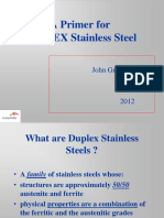 Presentation - Painting, Coating & Corrosion Protection - Arcelor Mittal - Duplex Stainless Steels