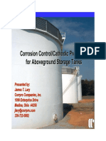 Presentation - Painting, Coating & Corrosion Protection - Corrosion Control - Cathodic Protection of Above Ground Storage Tanks