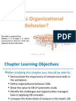 Chapter 1 What Is Organizational Behavior