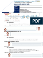 Vi Tutoría Evaluación Diagnostica