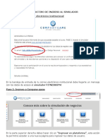 Instructivo de Ingreso Al Simulador Estudiantes