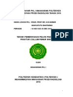 Laporan Akhir PKL I Mahasiswa Poltekkes Muhammadiyah Prodi Radiologi Tahun 2019