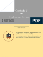 Capítulo 5 - Evaluación Económica