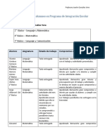 Seguimiento Estudiantes PIE Segundo Semestre