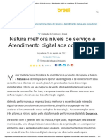 Natura Melhora Níveis de Serviço e Atendimento Digital Aos Consultores _ E-Commerce Brasil
