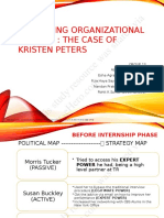Navigating Organizational Politics: The Case of Kristen Peters