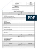 Inspeccion Preoperacional de Equipo de Soldadura