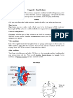 Congestive Heart Failure: Etiology