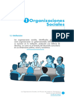 Organizaciones Sociales