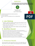 Bahan Presentasi Skripsi