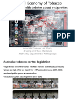 Political Economy of Tobacco and Harm Reduction Debates Around Vaping