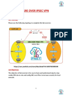 Gre Over Ipsec VPN: Lab Topology