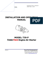 Installation and Operating Manual: Publication T30-717, Revision 1 Dated: May 16, 2001