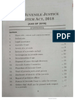 Juvenile Justice System Act, 2018