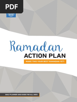 Ramadan Planner