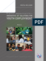 Youth Employment: Innovative Ict Solutions For