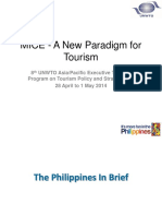 MICE - A New Paradigm For Tourism