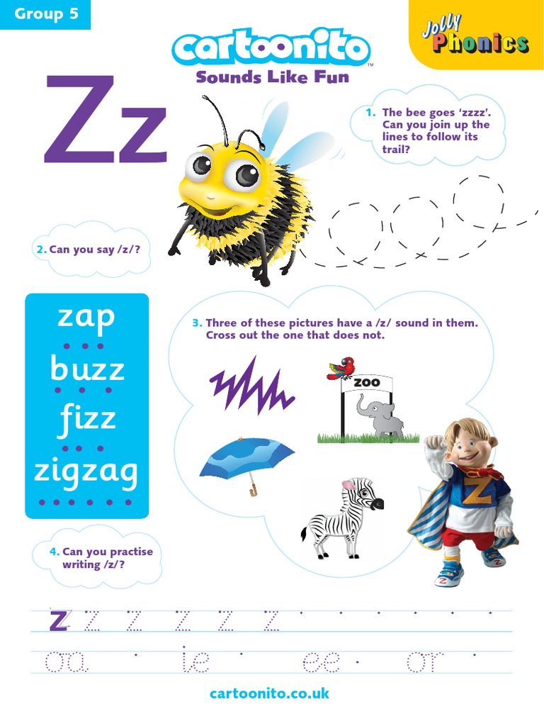 Zap Buzz Fizz Zigzag: ZZZZZZ | PDF