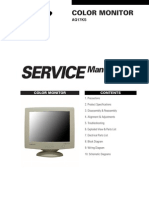 Color Monitor Service Manual