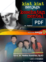 KIAT - KIAT MENJAGA KESEHATAN MENTAL New