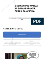 Topik 5 - Pertemuan Ke - 9 Hak Dan Kewajiban Warga Negara Dalam Praktik Demokrasi