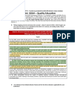 Starting Point: SDG4 - Quality Education